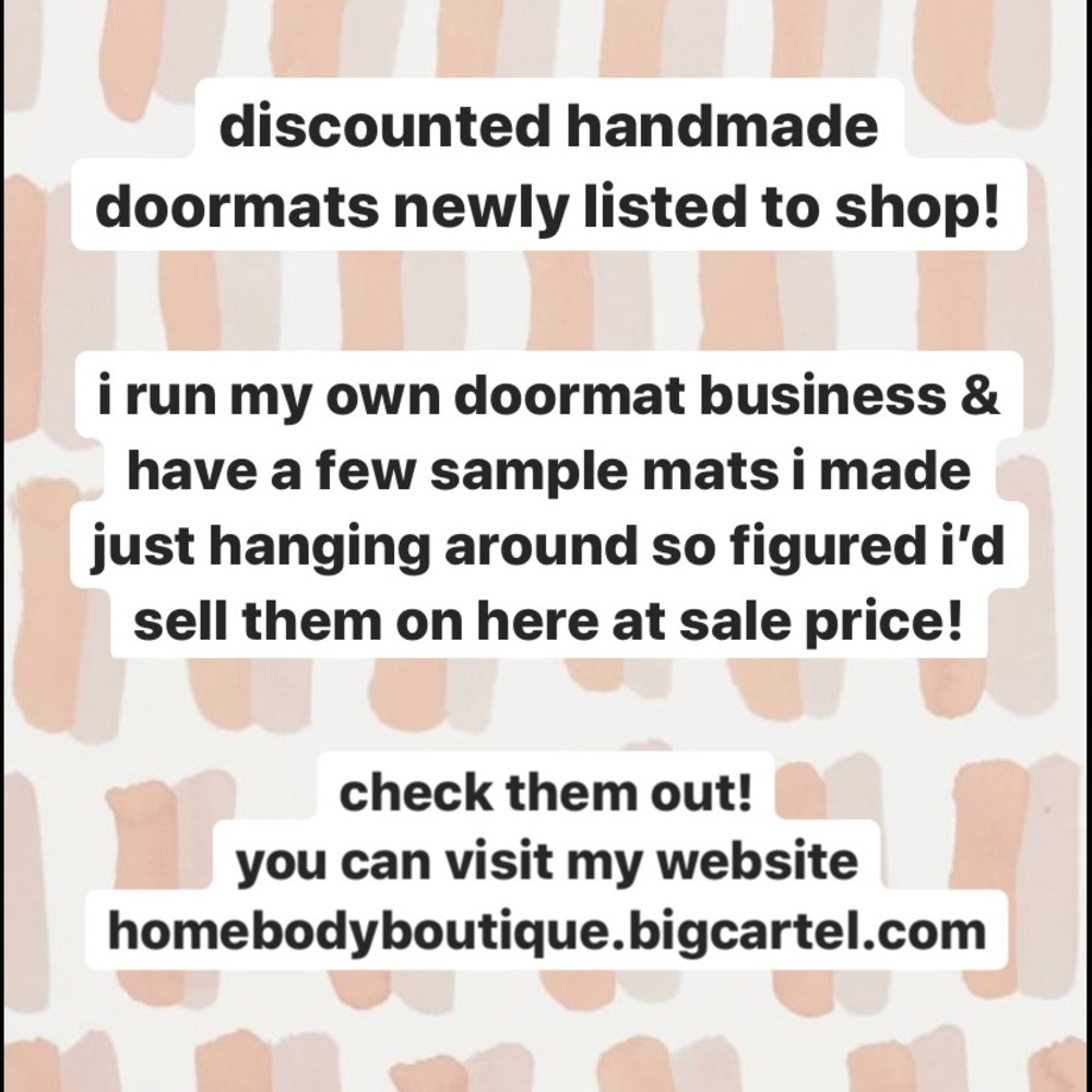 DOORMAT SALE